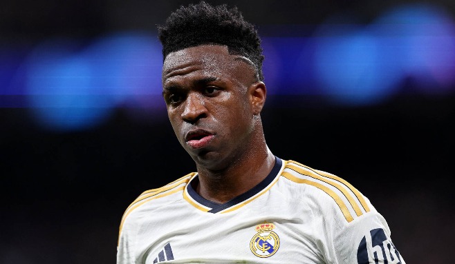 20240306, Vinícius Júnior i Champions League-matchen mot RB Leipzig