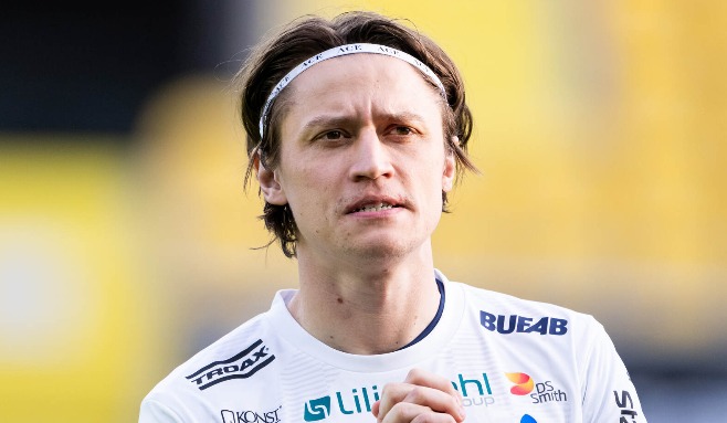 20240408, Simon Thern i matchen mot GAIS
