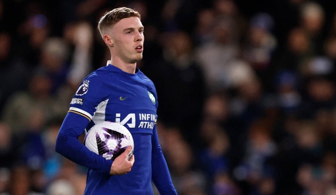 20240415, Chelseas Cole Palmer mot Everton