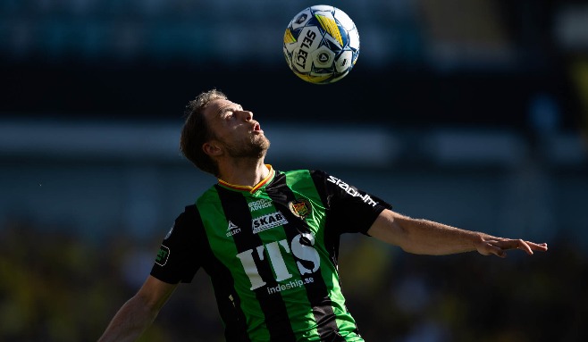 20240519, GAIS Gustav Lundgren i matchen mot Elfsborg