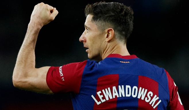 20240429, Barcelonas Robert Lewandowski